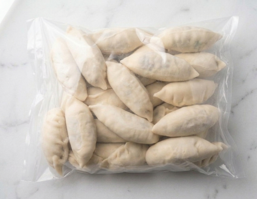 Chicken & Scallion handcrafted frozen dumplings pack